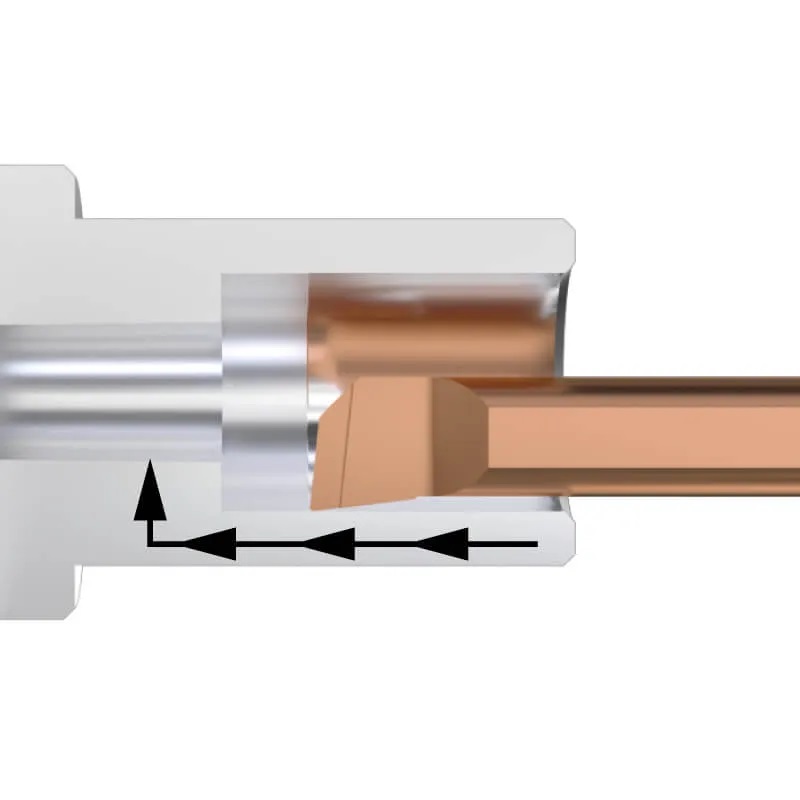 Cylindrical object technical drawing